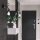 Wandlampe Leselampe Schwarz Metall Modern flexibel