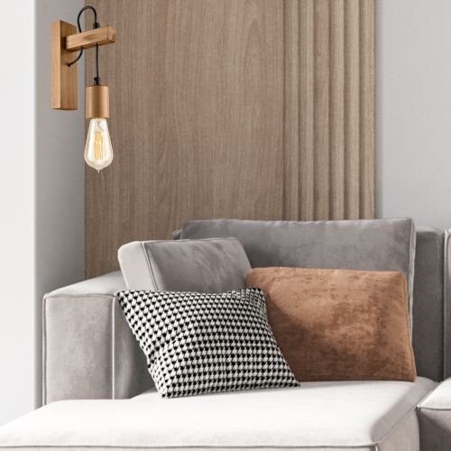 Wandlampe Holzleuchte vielseitig AMIDA Lampe