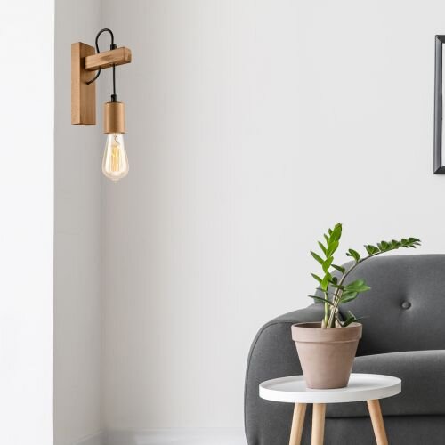 Wandlampe Holzleuchte vielseitig AMIDA Lampe