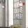 Braune Wandlampe Metall elegant KALONA Lampe Glas