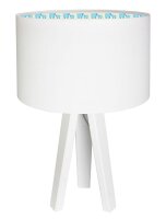 Kinderlampe Weiß Eisbären Dreibein 46cm...