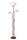 Stehlampe Shabby Braun antik Metall Bodenleuchte