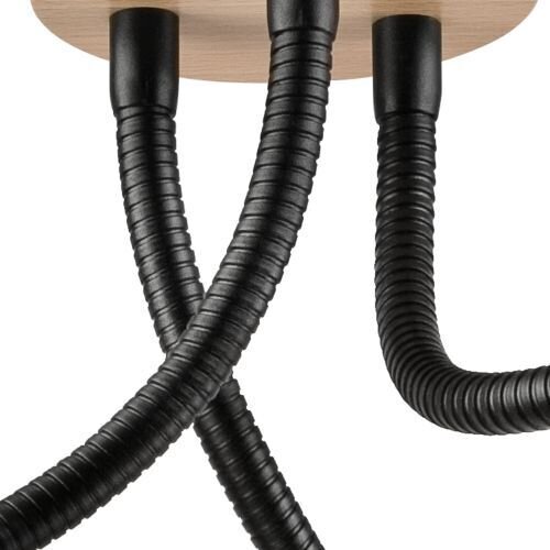 Deckenleuchte flexibel Schwarz Modern Wohnzimmer