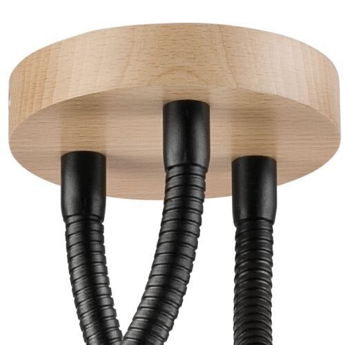 Deckenleuchte flexibel Schwarz Modern Wohnzimmer