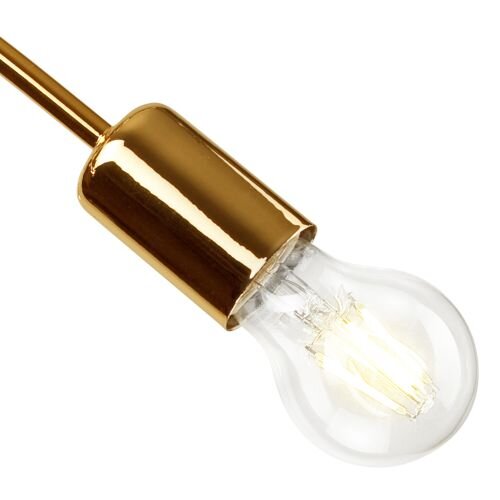 Deckenleuchte Gold Modern Wohnzimmer Metall Lampe