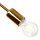 Deckenleuchte Gold Modern Wohnzimmer Metall Lampe