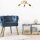 Deckenleuchte Gold Modern Wohnzimmer Metall Lampe