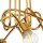 Deckenleuchte in Gold Metall 5-flmg Wohnzimmer