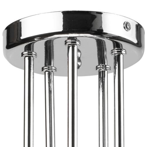 Deckenleuchte 5xE27 Chrom Modern Wohnzimmer Metall