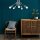 Deckenleuchte 5xE27 Chrom Modern Wohnzimmer Metall