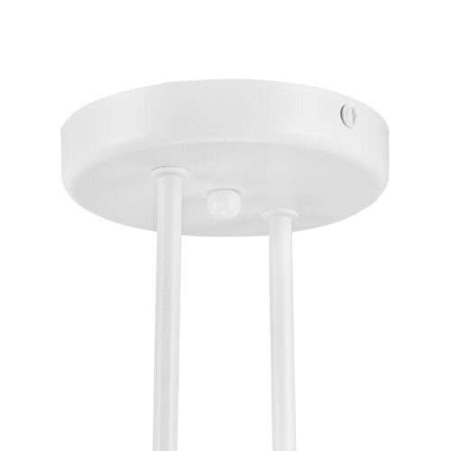 Deckenleuchte LIZBETH Weiß Metall Wohnzimmer Lampe