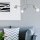 Deckenleuchte Silber Metall Modern 3-flmg Lampe