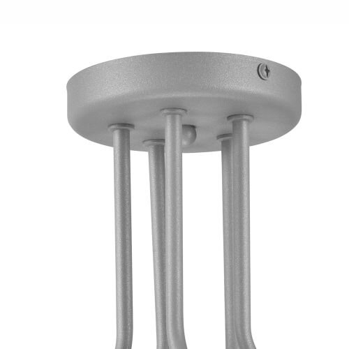 Deckenleuchte Silber Modern Wohnzimmer Metall