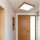 LED Deckenleuchte Holz rustikal eckig Wohnzimmer