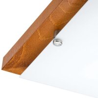 LED Deckenleuchte ERIN Holz vielseitig quadratisch