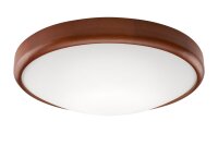 LED Deckenleuchte Holzlampe Wohnzimmer rund