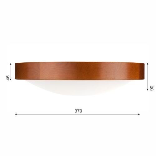 Deckenleuchte Modern Wohnzimmer Holz rustikal rund