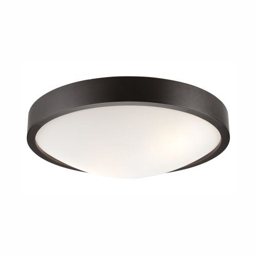 Deckenleuchte FERNLY Braun Modern rund Wohnzimmer