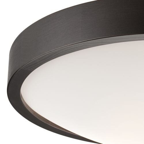 Deckenleuchte FERNLY Braun Modern rund Wohnzimmer