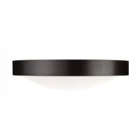 Deckenleuchte FERNLY Braun Modern rund Wohnzimmer
