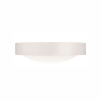 Deckenlampe rund Ø 27 cm Holz Glas blendarm...