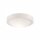 Deckenlampe rund Ø 27 cm Holz Glas blendarm Weiß