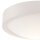 Deckenlampe rund Ø 27 cm Holz Glas blendarm Weiß