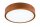 Wohnliche LED Deckenleuchte ARBARO Holz Modern rund
