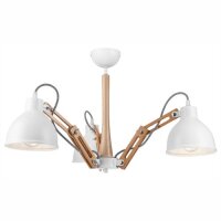 Deckenleuchte TIASIA Holz Modern Wohnzimmer