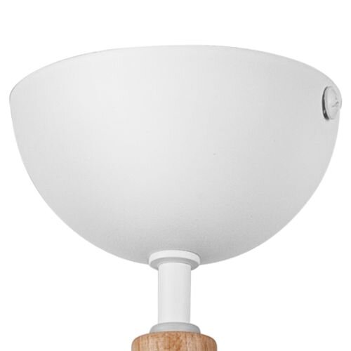 Deckenleuchte Farbig Holz 5-flmg Modern Wohnzimmer