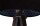 Tischleuchte Schwarz Dunkelblau Gold 46cm Retro