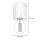 Deckenleuchte Wohnzimmer Holz Weiß Lampe Modern