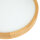 Deckenlampe groß Holz Glas Ø37cmSchlafzimmer
