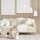 Pendelleuchte KIMMIE Weiß Holz Modern Wohnzimmer