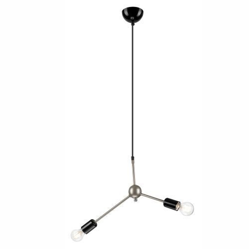 Lampe Wohnzimmer Hängelampe Edelstahl Metall