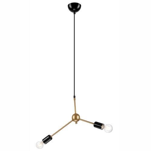 Pendelleuchte Esstisch in Gold Metall Wohnzimmer