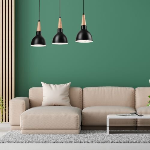Pendelleuchte Schwarz Skandinavisch Esstisch Lampe