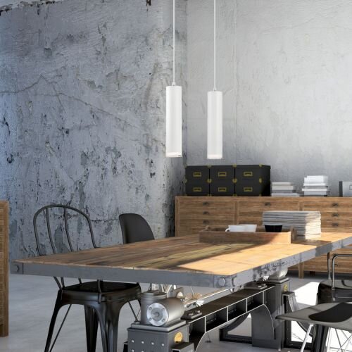Weiß Pendelleuchte Aluminium Modern Esszimmer