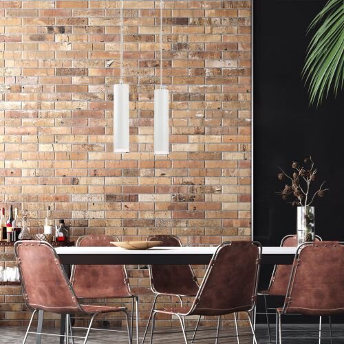 Weiß Pendelleuchte Aluminium Modern Esszimmer