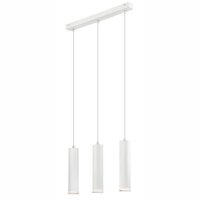 H&auml;ngelampe Wei&szlig; Aluminium Modern Esstisch Leuchte
