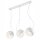Pendelleuchte COURTNEY Weiß Metall 3-flmg Modern