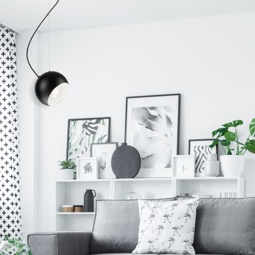 Esszimmer Pendelleuchte Schwarz Weiß Lampe