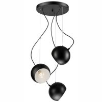 Lampen Pendelleuchte Schwarz Wei&szlig; Esszimmer