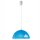 Pendelleuchte Glas Rund Blau Kind Junge farbenfroh
