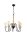 Kronleuchter Holz 5-flmg Modern Esstisch Lampe