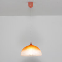 Pendelleuchte Orange rund Esstisch Retro ADANIA