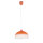 Pendelleuchte Orange rund Esstisch Retro ADANIA