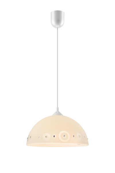 Pendelleuchte Esstisch Lampe Gelb Glas rund