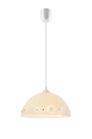 Pendelleuchte Esstisch Lampe Gelb Glas rund
