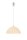 Pendelleuchte Esstisch Lampe Gelb Glas rund